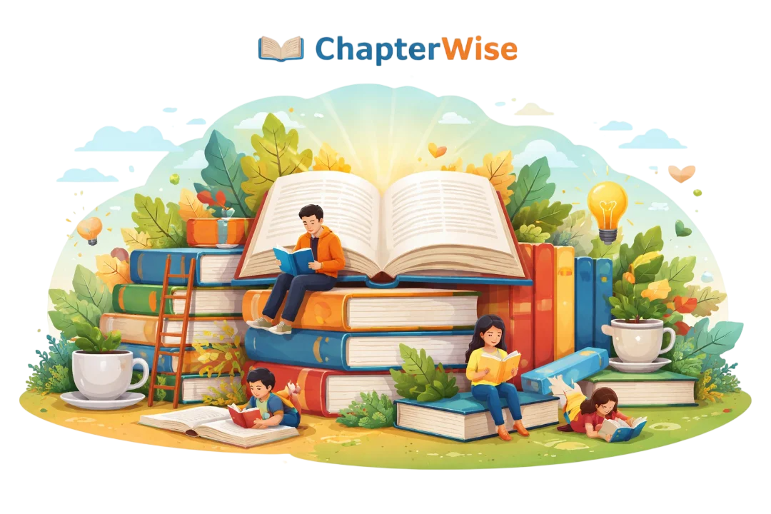 Books and reading illustration